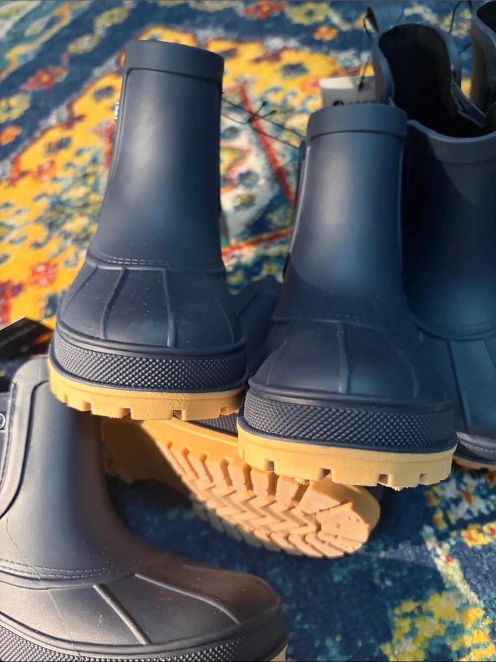🌴Sperry® Kids Port Chelsea Boots (Little Kid/Big Kid) Size 12/13/1 Navy